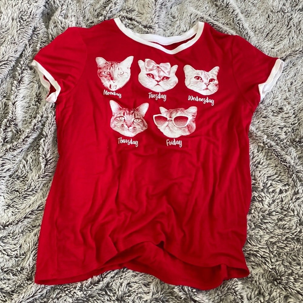 uncropped cat moods justice t-shirt